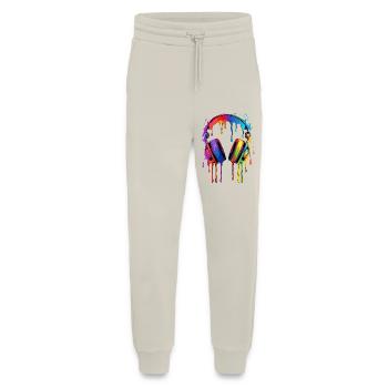 Music - Jogging Pants - made by SPREAD  - WARM CLAY - Front