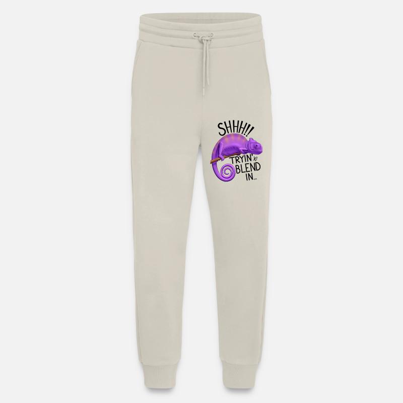 Chameleon trying to blend in - Jogging Pants - made by SPREAD  - WARM CLAY