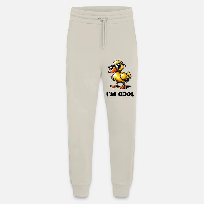 Duck Comic Cool - Jogging Pants - made by SPREAD  - WARM CLAY