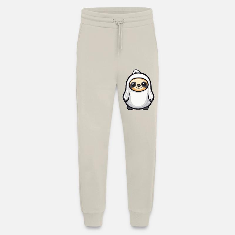 Sloth Halloween Comic Ghost - Jogging Pants - made by SPREAD - WARM CLAY