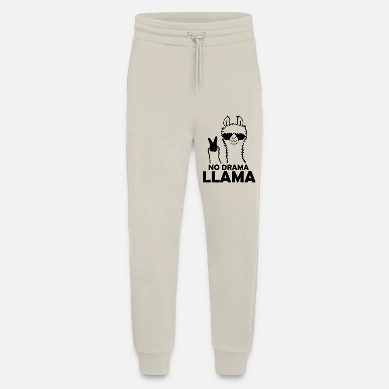 Cool No Drama Llama - Jogginghose - made by SPREAD - WARM CLAY