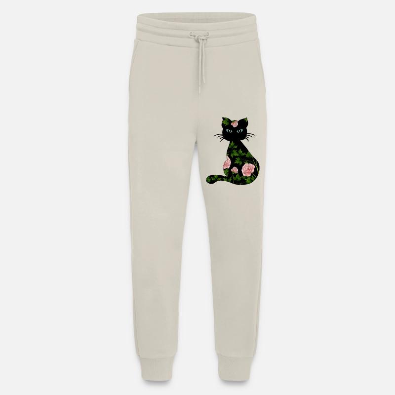 Chat - Pantalon de jogging bio décontracté fabriqué en UE - WARM CLAY