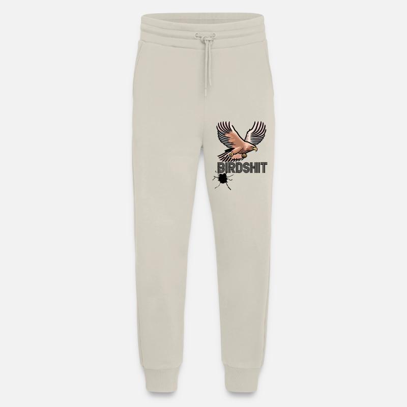 BIRDSHIT - EAGLE - Jogging Pants - made by SPREAD  - WARM CLAY