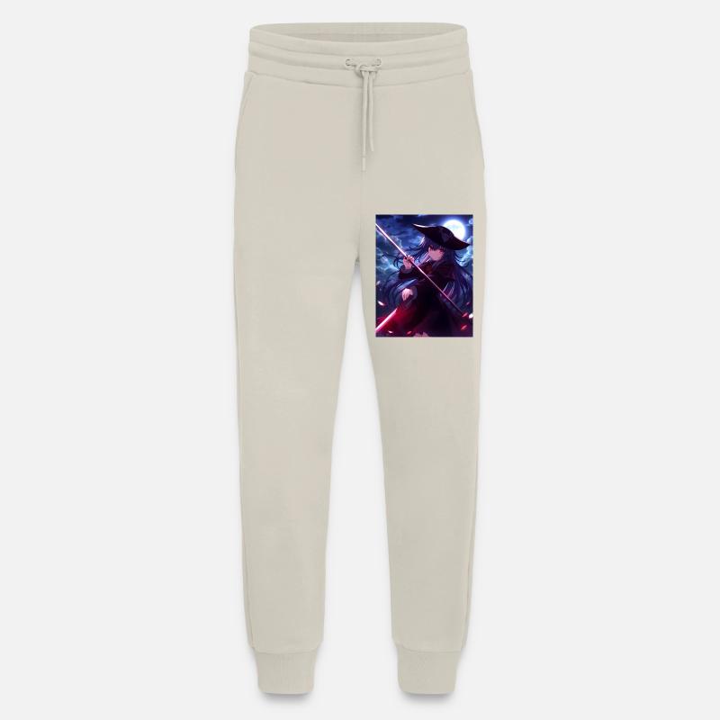 Conception de l’anime Scythe - Pantalon de jogging bio décontracté fabriqué en UE - WARM CLAY