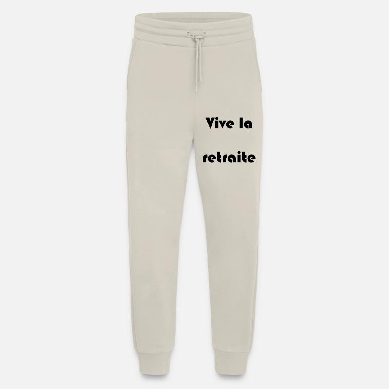 RETIREMENT. RETIREMENT. RETIRED. RETIREMENT - Jogging Pants - made by SPREAD - WARM CLAY