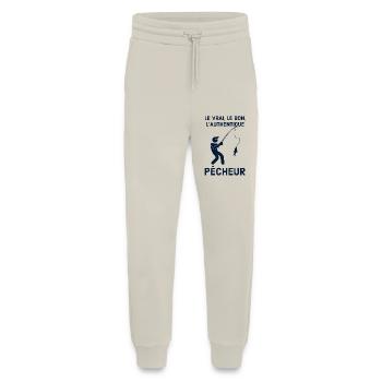Pêcheur - Pantalon de jogging bio décontracté fabriqué en UE - WARM CLAY - Devant