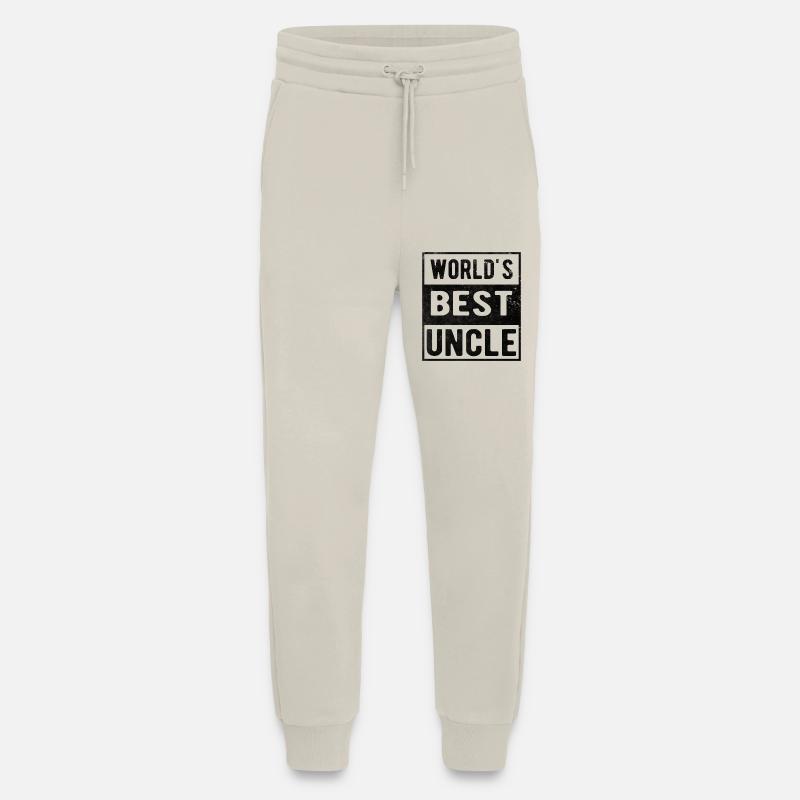 Welt bester Onkel - Jogginghose - made by SPREAD - WARM CLAY