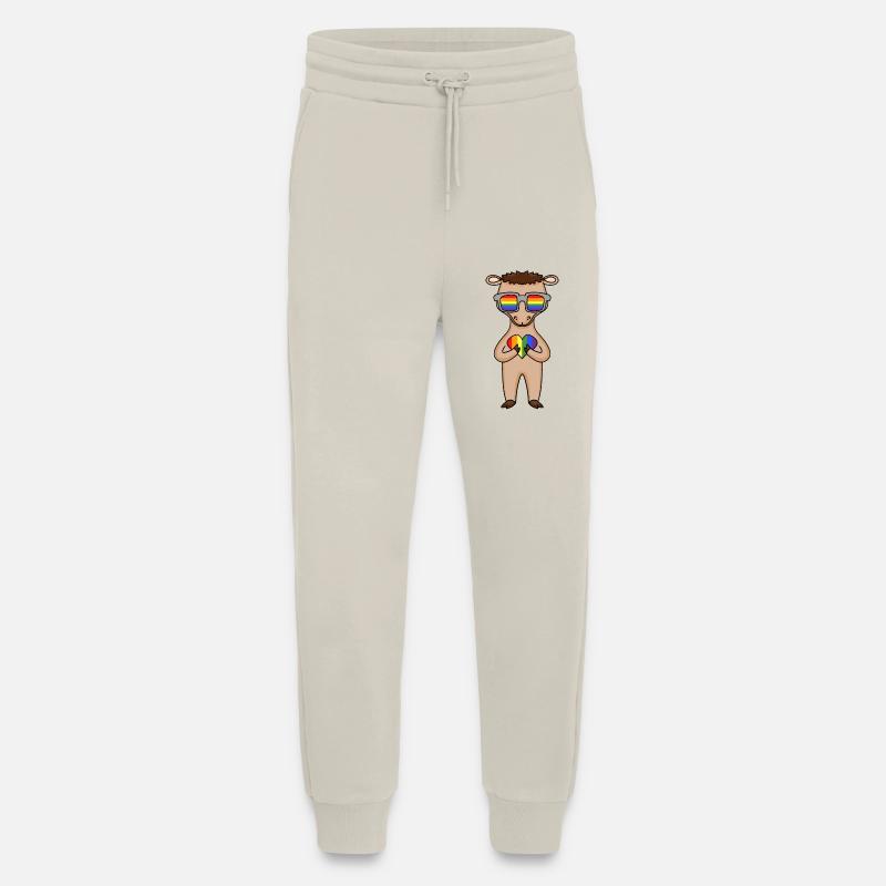 LGBT Tier Kamel Regenbogen - Jogginghose - made by SPREAD - WARM CLAY