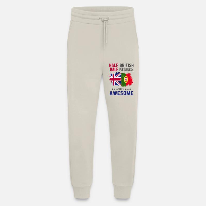 Halb Brite Halb Portugiese - Jogginghose - made by SPREAD - WARM CLAY