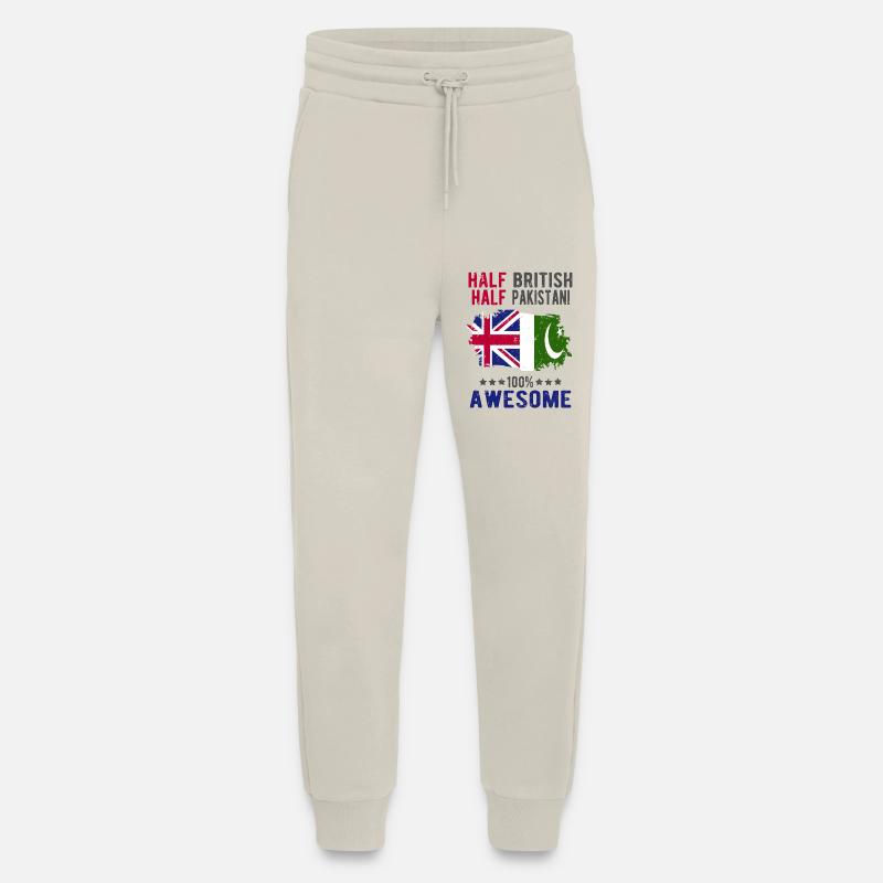Halb Brite Halb Pakistaner - Jogginghose - made by SPREAD - WARM CLAY