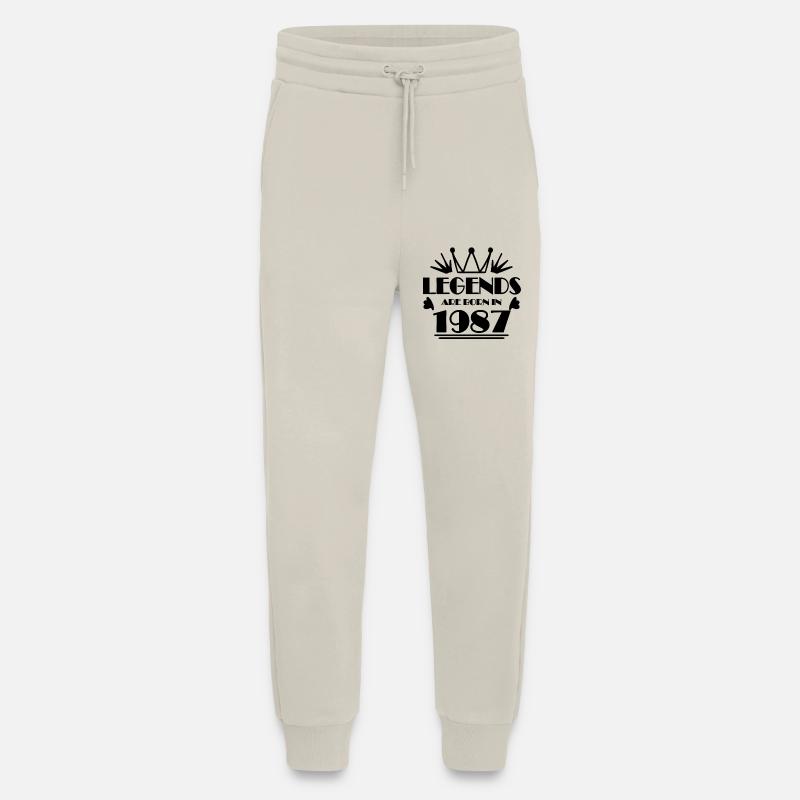 1987 - Born 1987 - Jogging Pants - made by SPREAD  - WARM CLAY