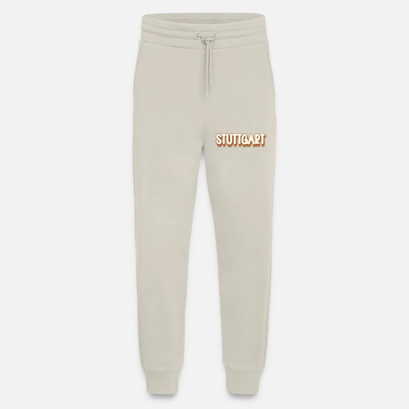 Stuttgarterin Stuttgarterer Stuttgarter - Jogging Pants - made by SPREAD  - WARM CLAY