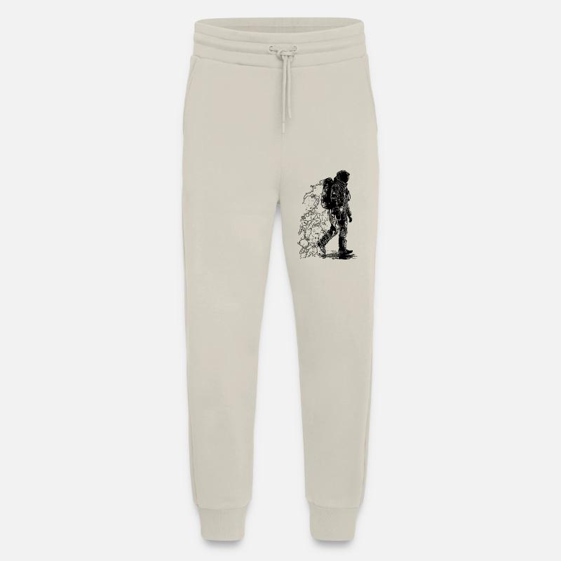 Space astronaut in moonlight dust - Jogging Pants - made by SPREAD  - WARM CLAY