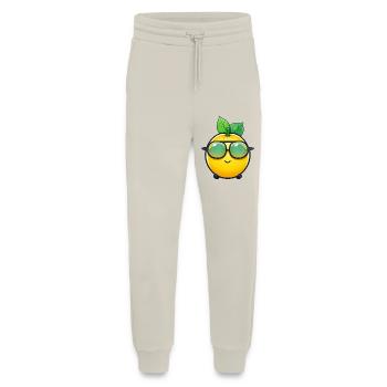 Cool Lemon - Refreshing Lemonade Design - Jogging Pants - made by SPREAD  - WARM CLAY - Front