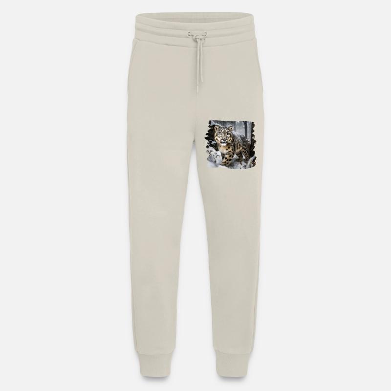 Snow Leopard Snow Leopard - Jogging Pants - made by SPREAD - WARM CLAY