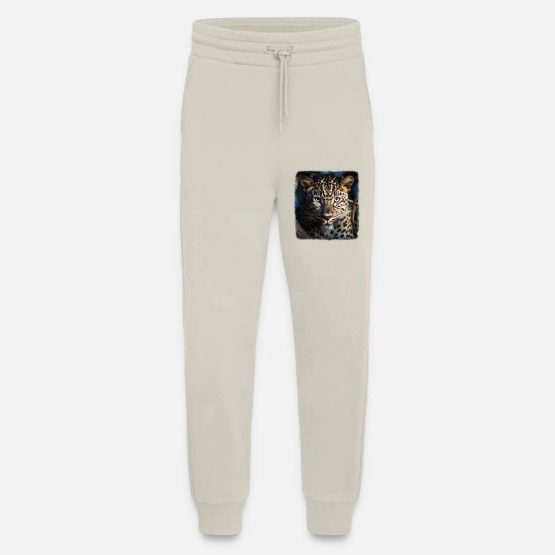 Leoparde realistic Leopard - Jogginghose - made by SPREAD - WARM CLAY