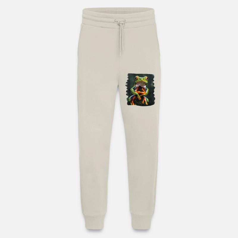 Tree Frog Baumfrösche Baumfrosch - Jogging Pants - made by SPREAD  - WARM CLAY