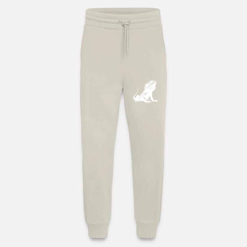 I love bearded dragons - Jogging Pants - made by SPREAD  - WARM CLAY