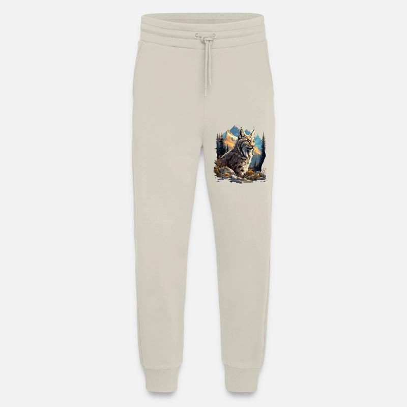 Lynx Luchse Luchs - Jogginghose - made by SPREAD - WARM CLAY