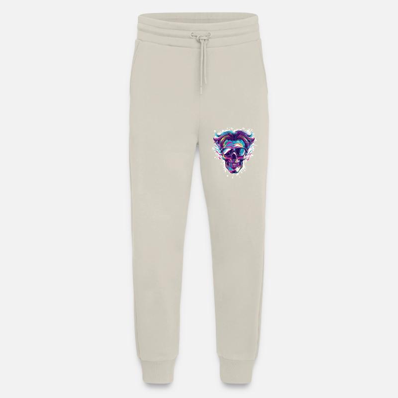 Party Skull - Jogging Pants - made by SPREAD - WARM CLAY