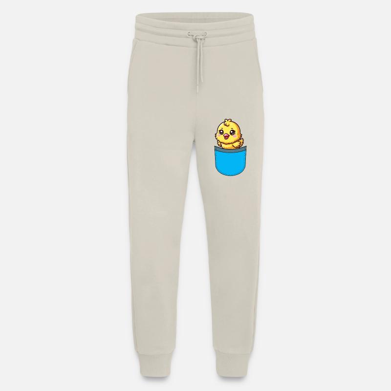 Chicks Easter Chicken - Jogging Pants - made by SPREAD  - WARM CLAY