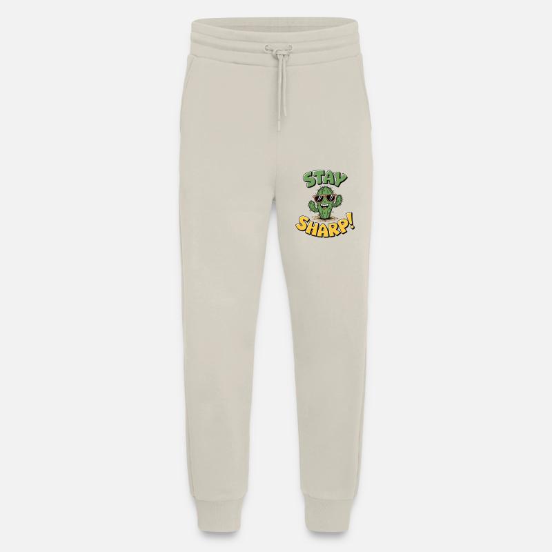 Stay Sharp Cactus - Jogging Pants - made by SPREAD  - WARM CLAY