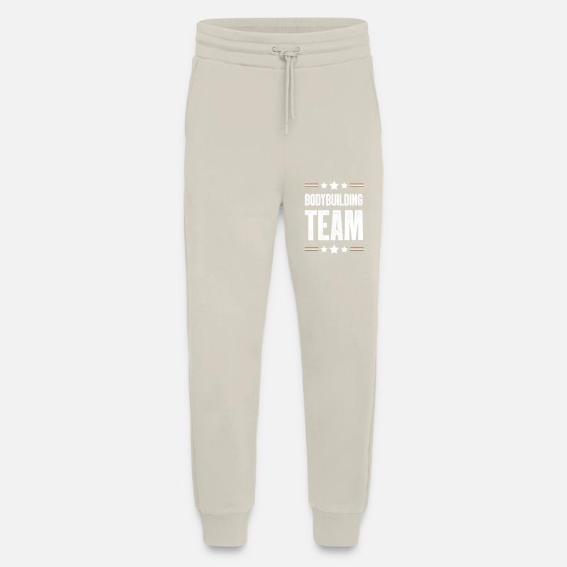Bodybuilding Team - Jogging Pants - made by SPREAD - WARM CLAY