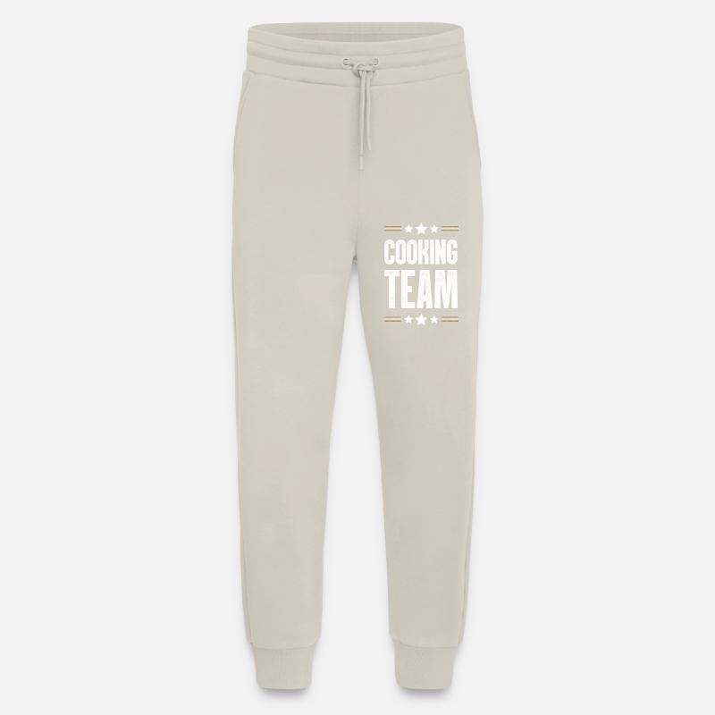 Équipe de cuisine - Pantalon de jogging bio décontracté fabriqué en UE - WARM CLAY