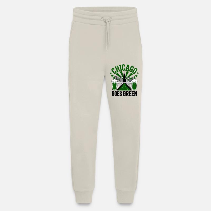 Chicago Goes Green - Jogging Pants - made by SPREAD  - WARM CLAY