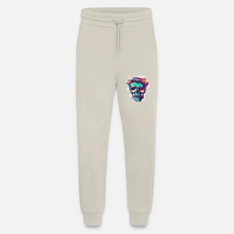 Punk Skeleton Party - Jogging Pants - made by SPREAD  - WARM CLAY