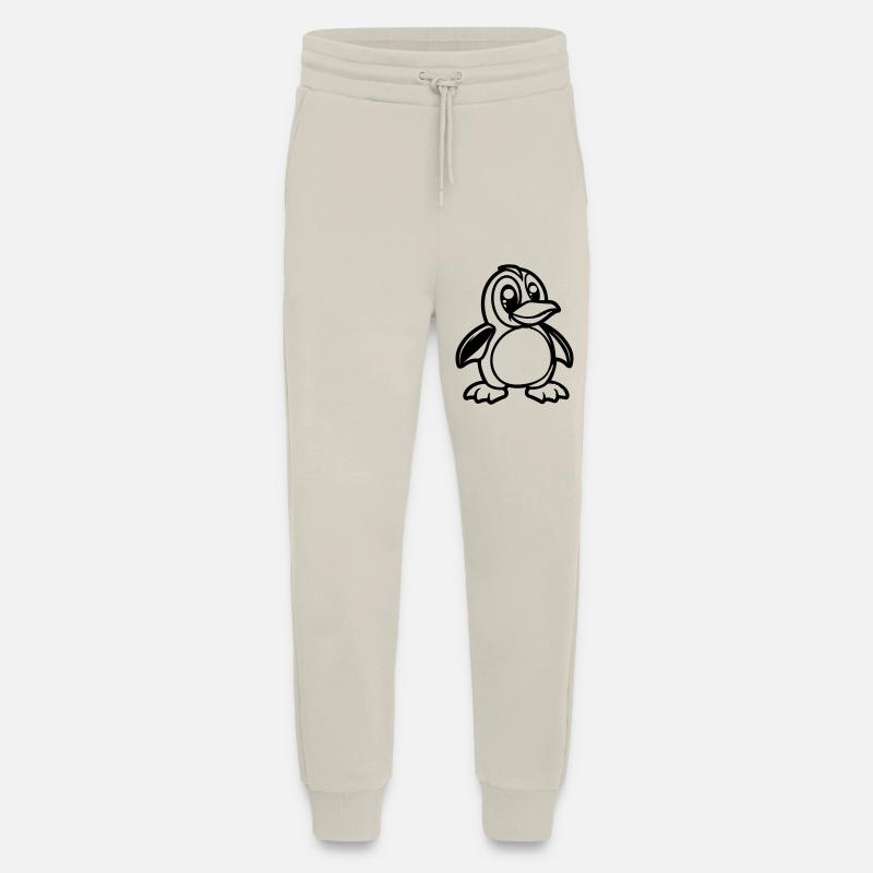 pinguin comic - Jogginghose - made by SPREAD - WARM CLAY
