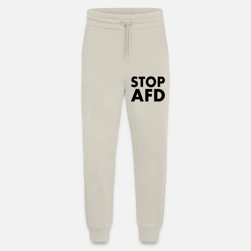 Stop afd - Jogginghose - made by SPREAD - WARM CLAY