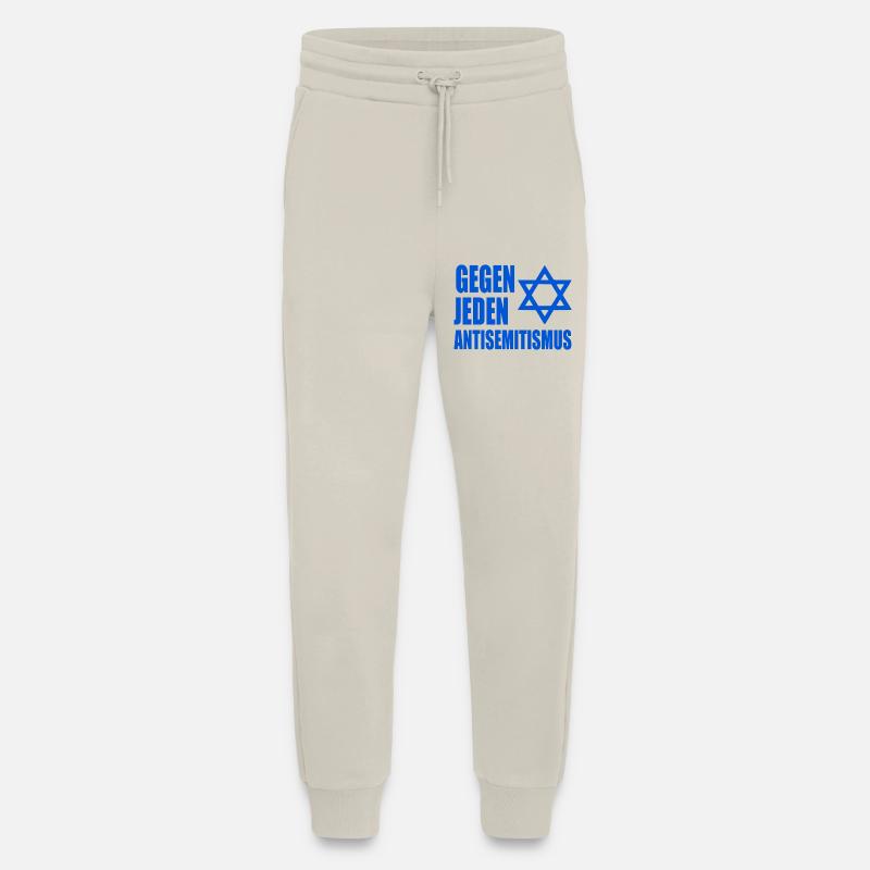 Gegen jeden antisemitismus - Jogginghose - made by SPREAD - WARM CLAY