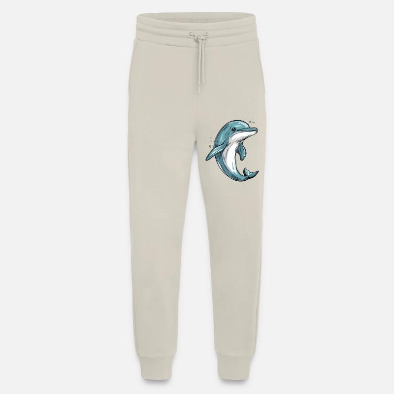 kleiner Delfin - Jogginghose - made by SPREAD - WARM CLAY