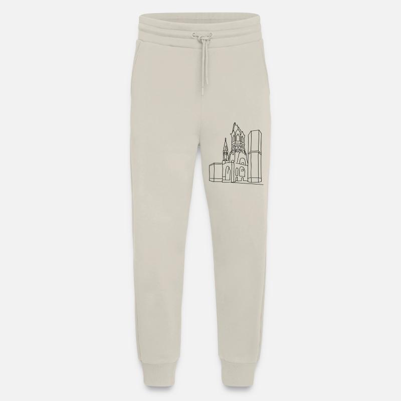 Gedächtniskirche Berlin - Jogginghose - made by SPREAD - WARM CLAY