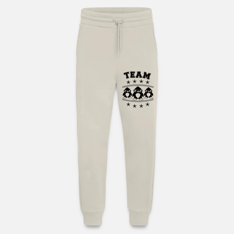 Team Pinguine Freunde - Jogginghose - made by SPREAD - WARM CLAY