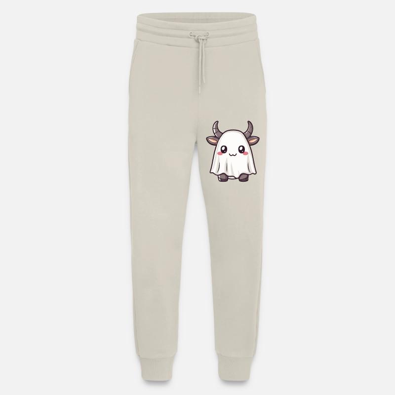 Bull Halloween Comic Ghost - Jogging Pants - made by SPREAD  - WARM CLAY