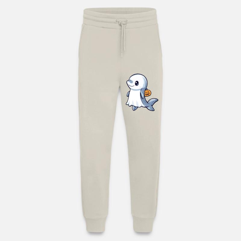 Dolphin Halloween Comic Ghost - Jogging Pants - made by SPREAD - WARM CLAY