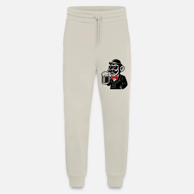 Affe Bier Sir - Jogginghose - made by SPREAD - WARM CLAY