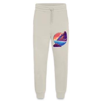 Sunrise Sea Island Holiday - Jogging Pants - made by SPREAD  - WARM CLAY - Front
