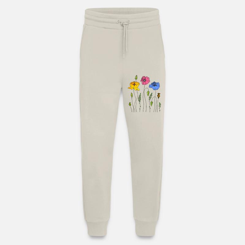 Blumen - Jogginghose - made by SPREAD - WARM CLAY