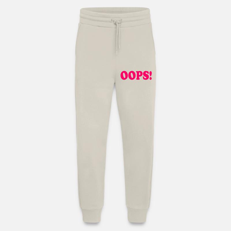 Oops - Pantalon de jogging bio décontracté fabriqué en UE - WARM CLAY