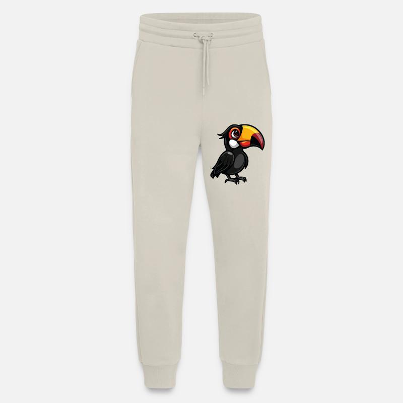 tukan vogel comic - Jogginghose - made by SPREAD - WARM CLAY