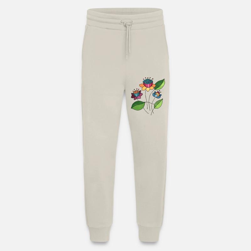Blumen - Jogginghose - made by SPREAD - WARM CLAY