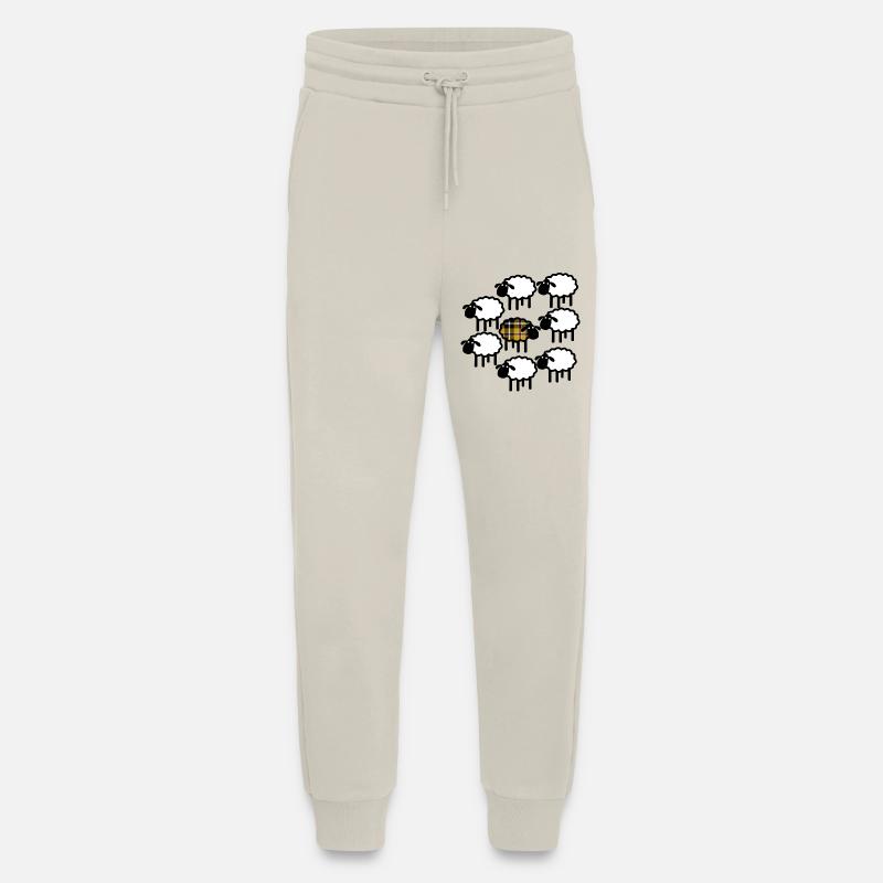 Cornish sheep don’t follow the flock - Jogging Pants - made by SPREAD - WARM CLAY