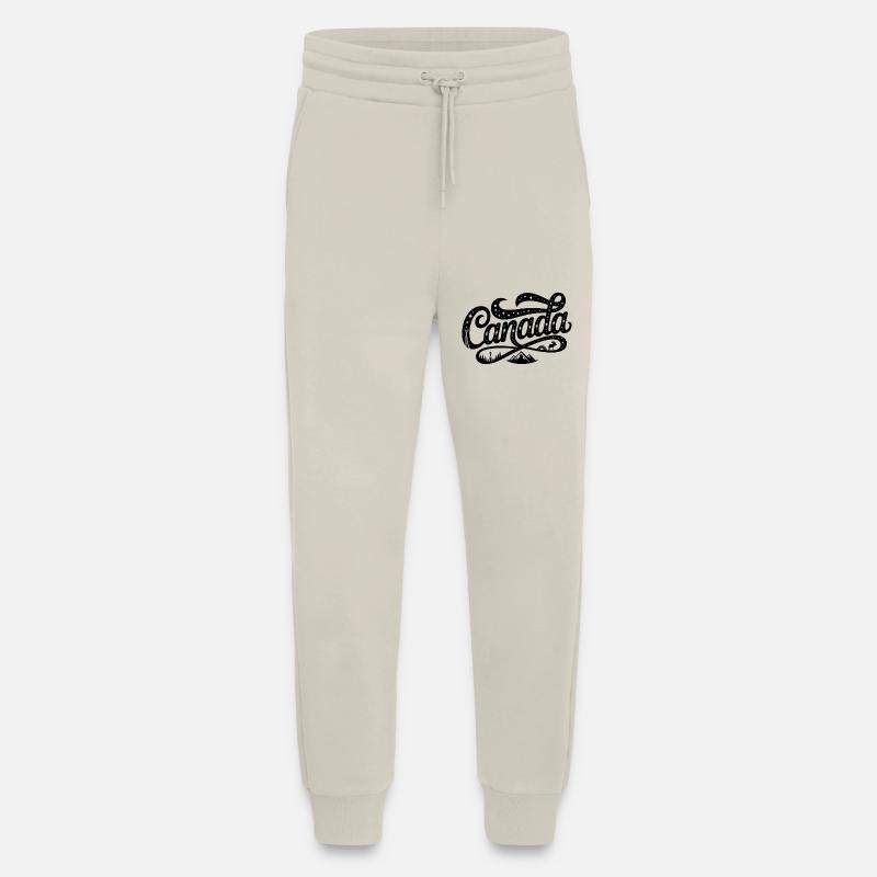 Canada - Souvenir Design - Jogging Pants - made by SPREAD - WARM CLAY