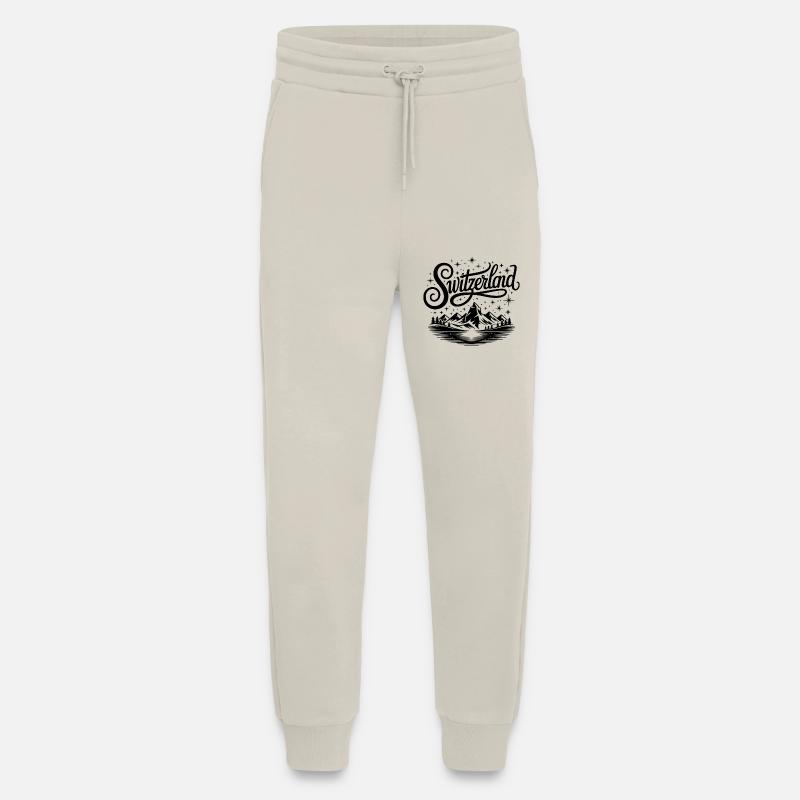 Schweiz - Souvenir Design - Jogginghose - made by SPREAD - WARM CLAY