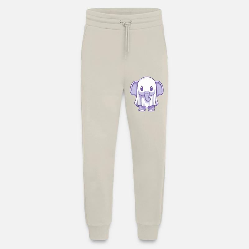 Elefant Halloween Geist - Jogginghose - made by SPREAD - WARM CLAY
