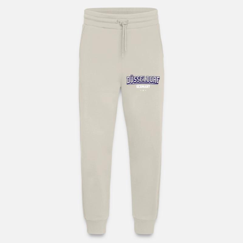 Dusseldorf Germany Varsity Logo - Jogging Pants - made by SPREAD  - WARM CLAY