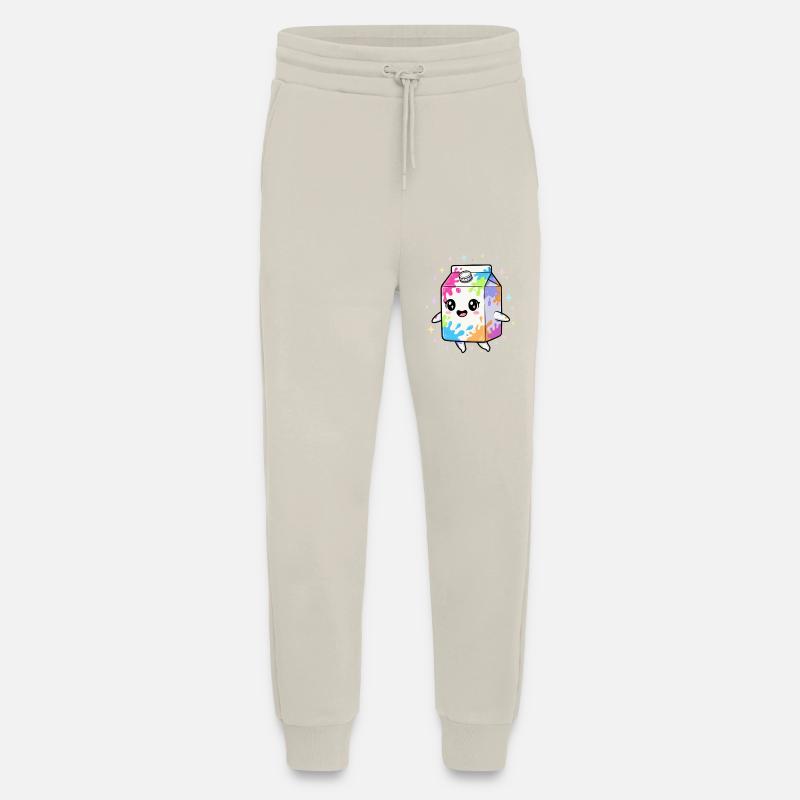 Bunter Milchkarton Kawaii - Jogginghose - made by SPREAD - WARM CLAY
